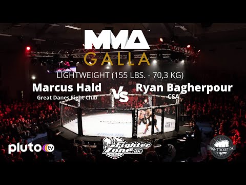 Marcus Hald ((Great Danes Fight Club) Vs. Ryan Bagherpour (CSA.dk)