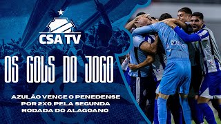 Os gols da vitória azulina: CSA 2x0 Penedense - 14.11.26