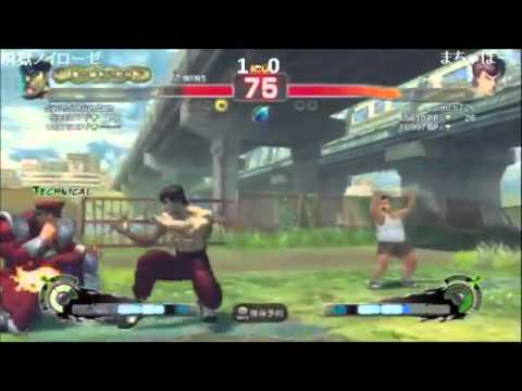 Shadowloo Showdown 2012 Japan Qualifier - Shungoku Neurosis (Bison) vs Machaboo (Fei Long) Pool Play