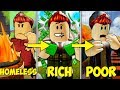 Homeless To Rich To Poor A Sad Roblox Movie