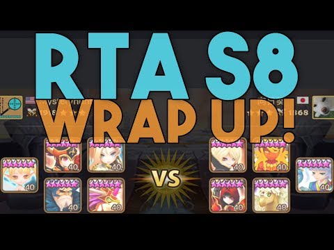 Season 8 RTA Wrap Up in SUMMONERS WAR World Arena!