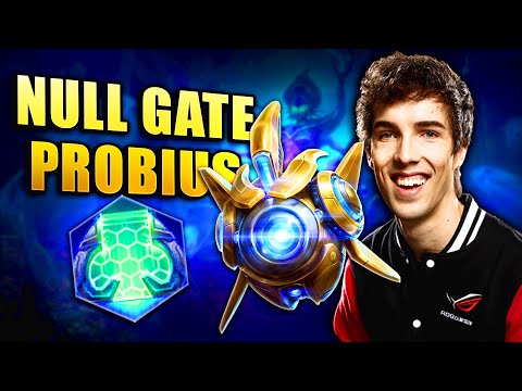 Grubby Probius Null Gate - Heroes of the Storm 2021 Gameplay