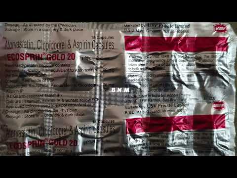 Atorvaneed gold 10 aspirin (75mg) + atorvastatin (10mg) + cl...