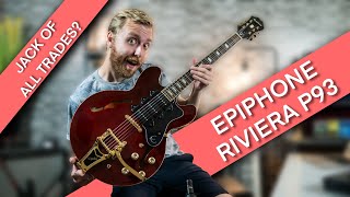 Video thumbnail for Epiphone Riviera P93 Custom - ResQ Gear Review/Demo by ResQ Gear