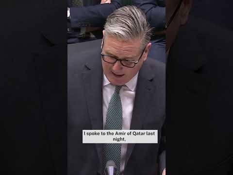 Starmer Condemns Israeli Strike On Doha, Qatar
