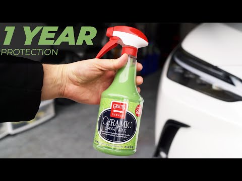 THE BEST CERAMIC SPRAY WAX? Griots 3 in 1! IT LASTS 1 YEAR!