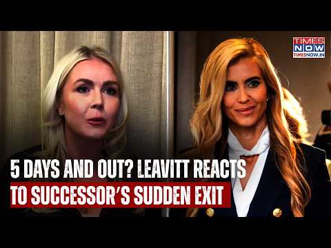 Karoline Leavitt’s 1st Reaction To Successor Katie Zachariah's Shocking 5-Day Exit | What’s Brewing?