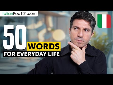 50 Must-Know Italian Words for Everyday Life