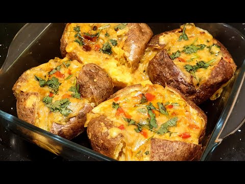 Spicy Loaded Jacket Potatoes recipe