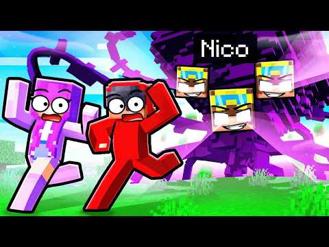Playing as a WITHER STORM to Prank My Friends in Minecraft!