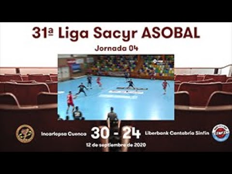 31ª Liga Sacyr ASOBAL J04: Incarlopsa Cuenca - Liberbank Cantabria Sinfín