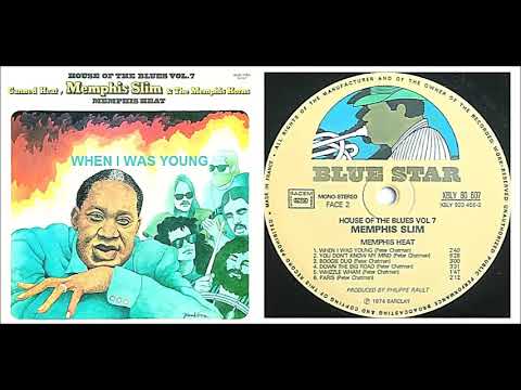 Memphis Slim & Canned Heat - When I Were Young 'Vinyl'