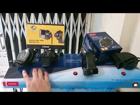 Tanding suara KLAKSON KEONG DENSO vs KLAKSON KEONG FLOSSER FANFARE , mana yang lebih Joss ?