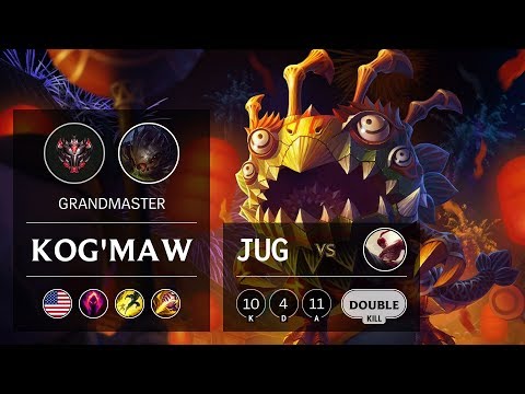 Kog'Maw Jungle vs Lee Sin - NA Grandmaster Patch 9.15