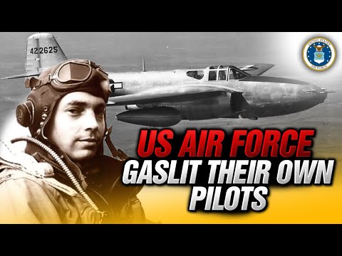 Check Out How the US AIR FORCE -- Gaslit Their Own Pilots Using A GORILLA MASK -- The P-59 Airacomet