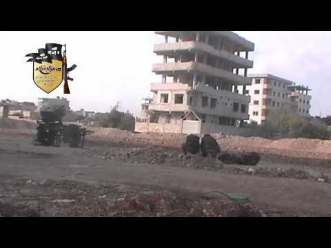 استهداف مواقع قوات النظام في بلدة الست زينب في ريف دمشق بواسطة راجمة صواريخ كاتيوشا من قبل جيش الإسلام