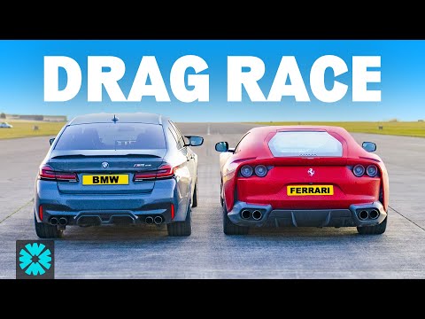 Ferrari 812 vs BMW M5 CS