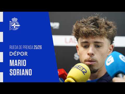 Declaraciones de Mario Soriano tras el CD Castellón 2 - 0 RC Deportivo