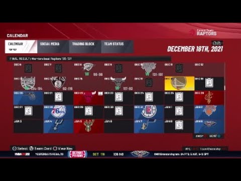 NBA 2k22 Toronto Raptors Franchise Rebuild ( Ep.1)