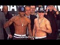 ERISLANDY LARA VS BRIAN CASTANO/ LUIS ORTIZ VS. CHRISTIAN HAMMER - LIVE FULL WEIGH IN & FACE OFF