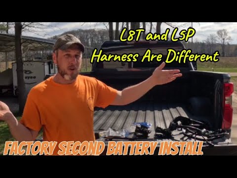 Second Battery Installation Just Like The Factory | 2024 Chevrolet Silverado 2500HD 6.6 L8T Gas