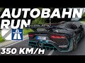 350KM H Autobahn Run In My Mercedes AMG ONE NO SPEED LIMIT
