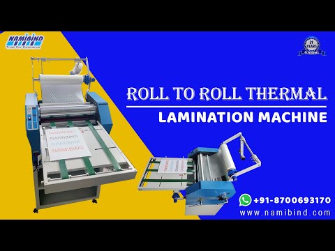 Roll To Roll Lamination Machine videos
