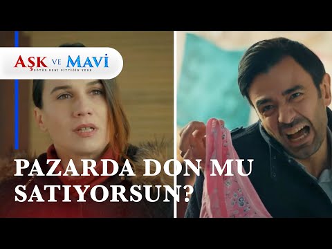 İlyas, Safo'yu don satarken görünce... 😂 - Aşk ve Mavi 52. Bölüm