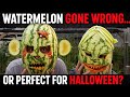 Watermelon Gone Wrong Or Perfect For Halloween