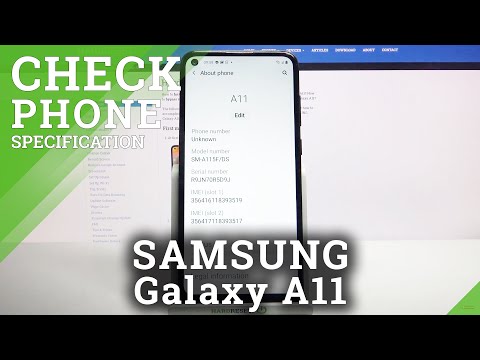 How to Check Phone Specification in SAMSUNG Galaxy A11 – Find Phone Info