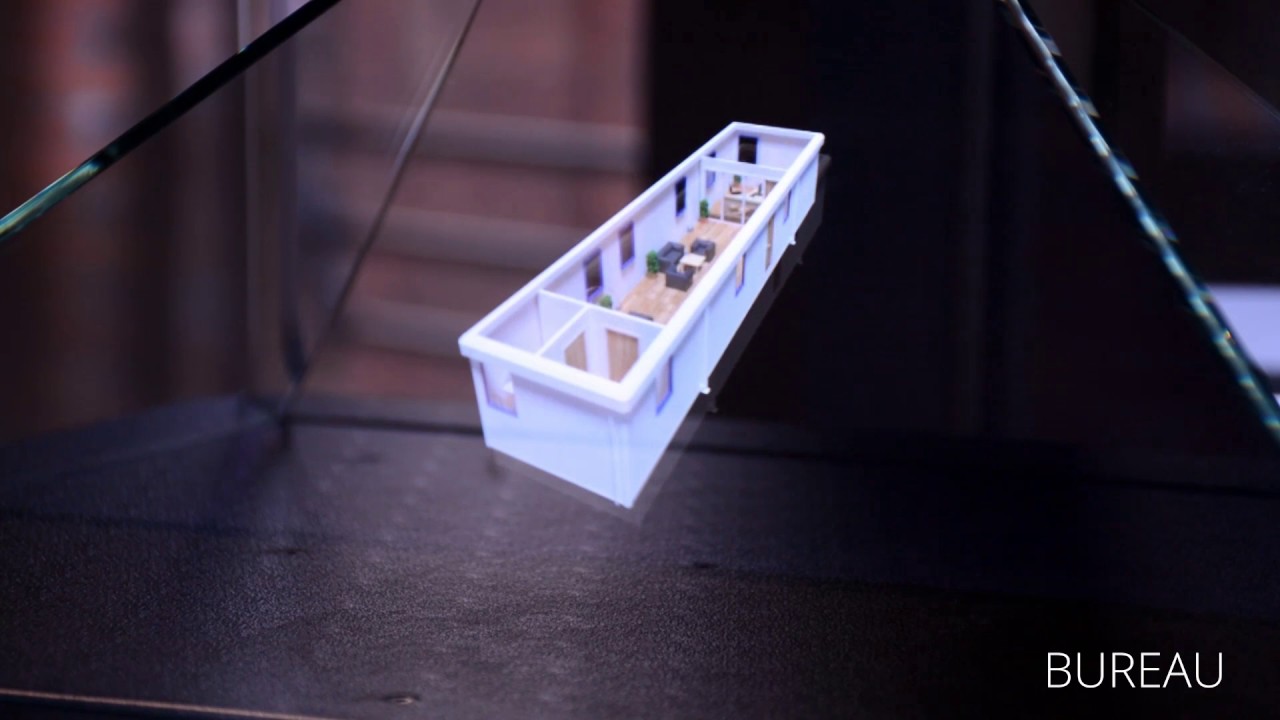 Nouveau ! Découvrez les bâtiments modulaires Portakabin en hologramme !