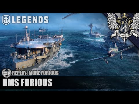WoWS: Legends - Replay: More Furious - HMS Furious