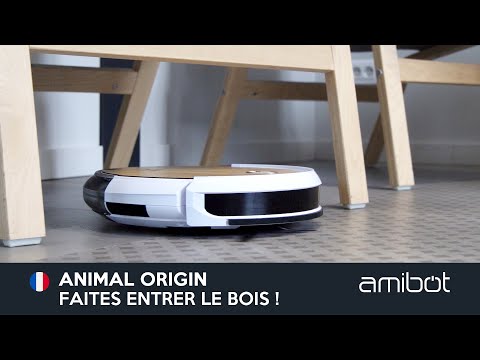 AMIBOT ANIMAL ORIGIN - Faites entrer le bois - ROBOT ASPIRATEUR & LAVEUR