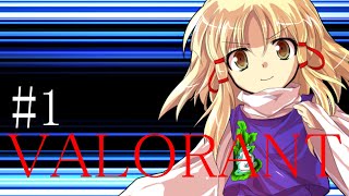 【ゆっくり茶番劇】こせんのVALORANT実況＃１