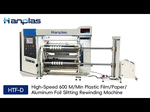 HTF-1300D-H High speed 600m/s slitting and rewinding machine