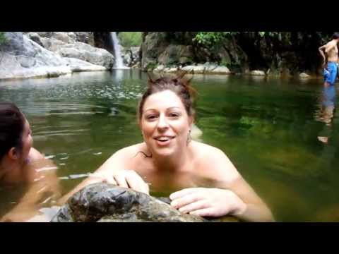 Swimming in the river!