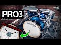 drum-tec PRO3 high end electronic drums with new HOTSPOTLESS TRIGGER SYSTEM