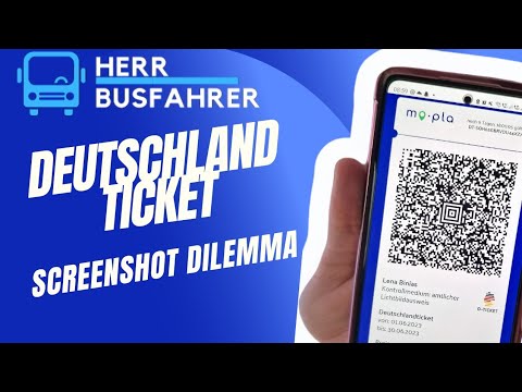 Warum das Weitergeben von Deutschland-Ticket an Freunde keinen Sinn macht: Ein Screenshot-Dilemma