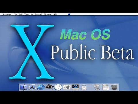 macOS ( Mac OS X Public Beta ) September 2000