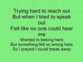 Kelly Clarkson Breakaway (With Lyrics)