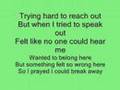 Kelly Clarkson Breakaway (With Lyrics) 