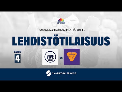 Lehdistötilaisuus Veto - Sotkamon Jymy 6.9.2025