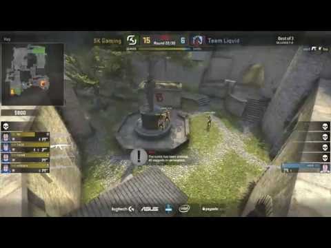 SK Gaming take the second map vs Team Liquid & are the ESL Cologne 2016 Champions!