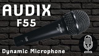 Video thumbnail for Audix F55 | Dynamic Microphone | Test / Review and Comparison to Behringer XM8500 by Obscure Mics