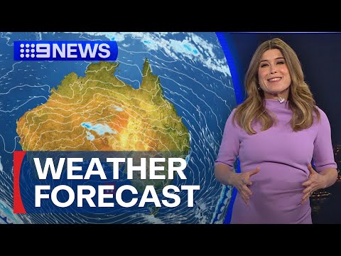Chilly days ahead with rain in some areas | 9 News Australia