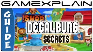 Paper Mario Sticker Star: Decalburg Opening Guide & Walkthrough (Puzzles & Secrets)