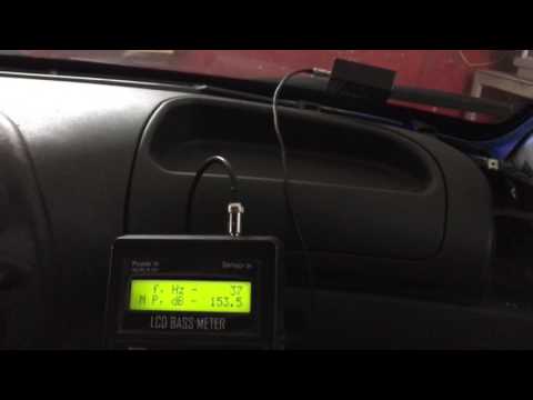 Two Sundown Z12v4 + NS-1v2 = 153.5db at 37Hz Lada Kalina Na Pnevme