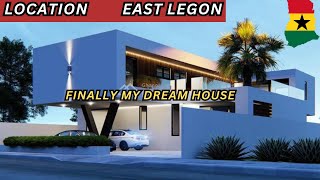 A Comp. Tour over my Luxurious Dream House in Ghana 🇬🇭 (Reality in Ghana)