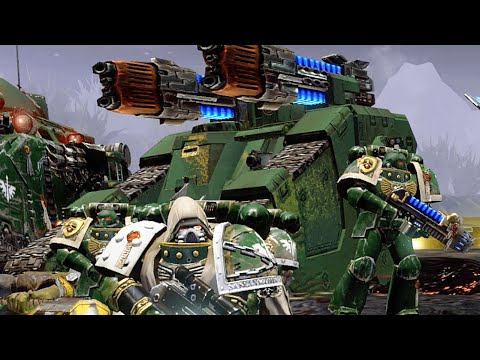 30 Dark Angels vs 3000+ Orks! - Astartes Mod | Warhammer 40.000: Dawn of War 2: Retribution