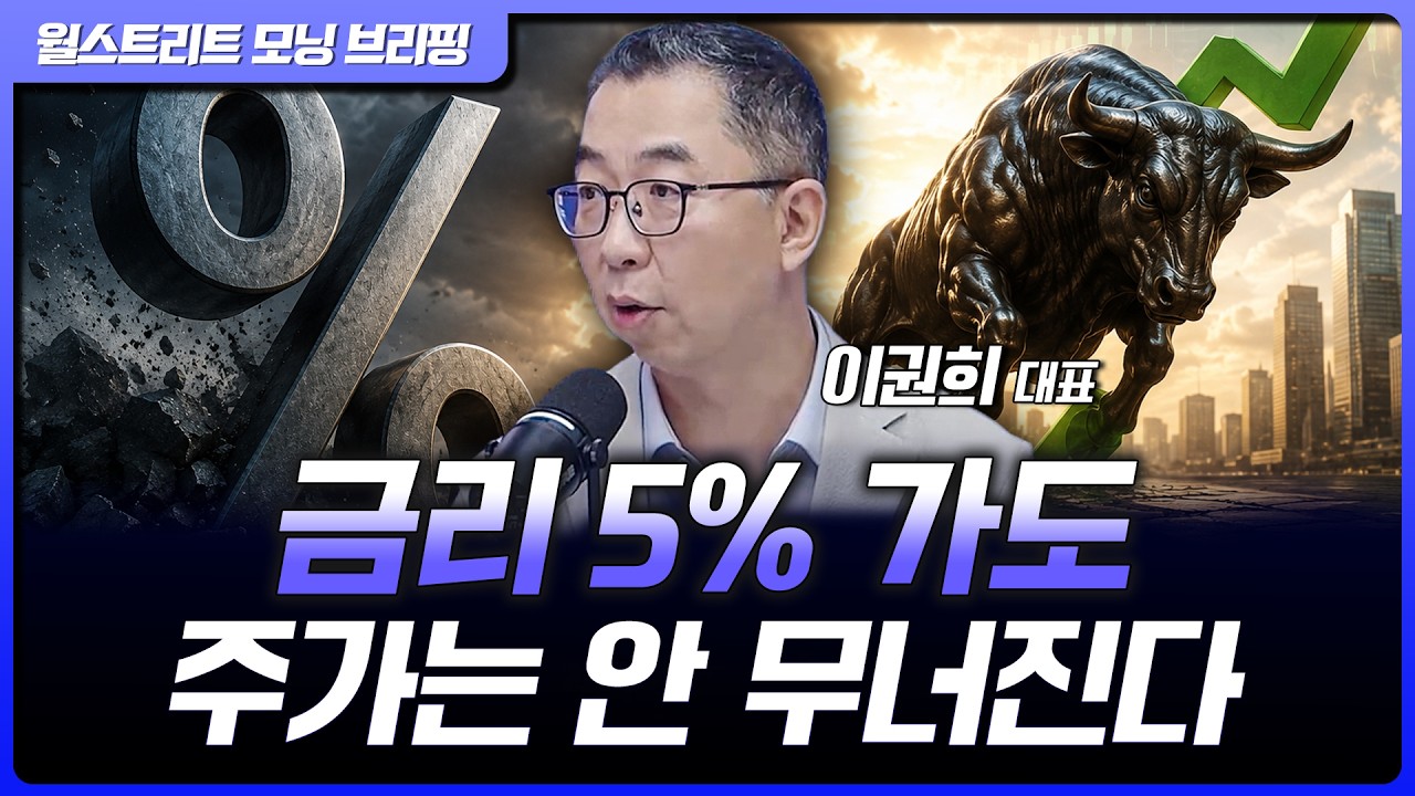 "금리 때문에 주가 빠지진 않을 것" 지금 시장을 다르게 봐야 하는 이유 | 이권희 위즈웨이브 대표 [글로벌